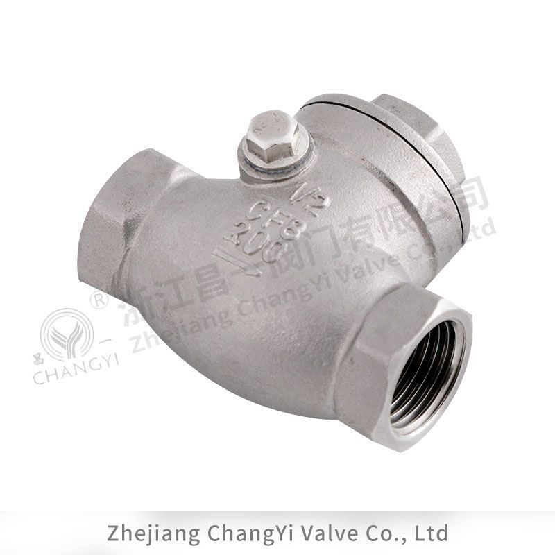 旋啟式不銹鋼內(nèi)螺紋止回閥