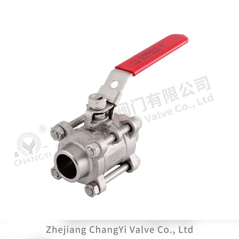 三片式球閥焊接